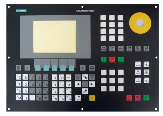 德國(guó)西門(mén)子數(shù)控系統(tǒng)控制面板